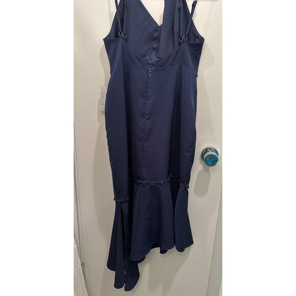 NWT Nordstrom Harlyn Navy Dress Medium - Picture 2 of 6